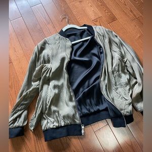 Zara reversible bomber jacket